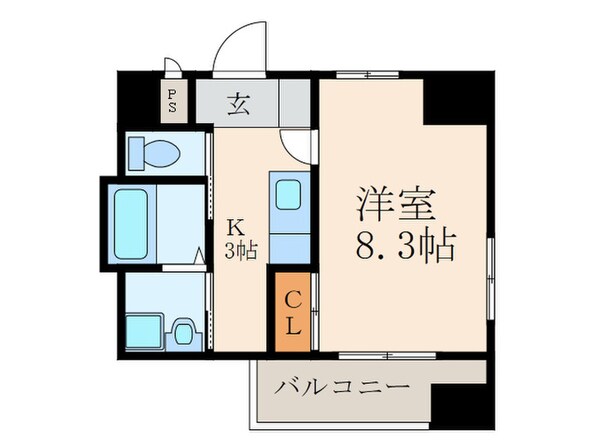 Ｎ２北九大前の物件間取画像